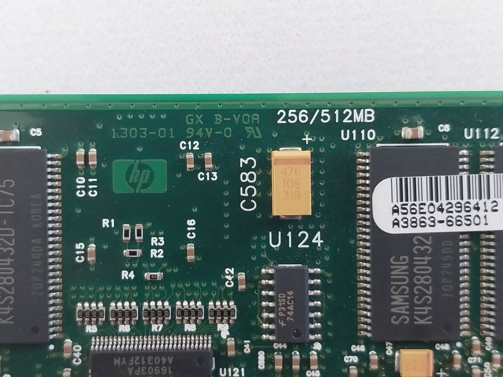 Hp A3863-66501 Memory Module A3862-26501