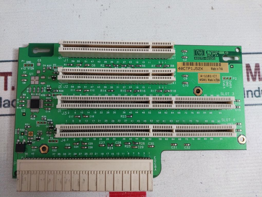 Hp A6070-66520 Pci Backplane Pc Board