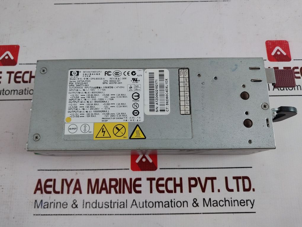 Hp Dps-800Gb A Switching Power Supply