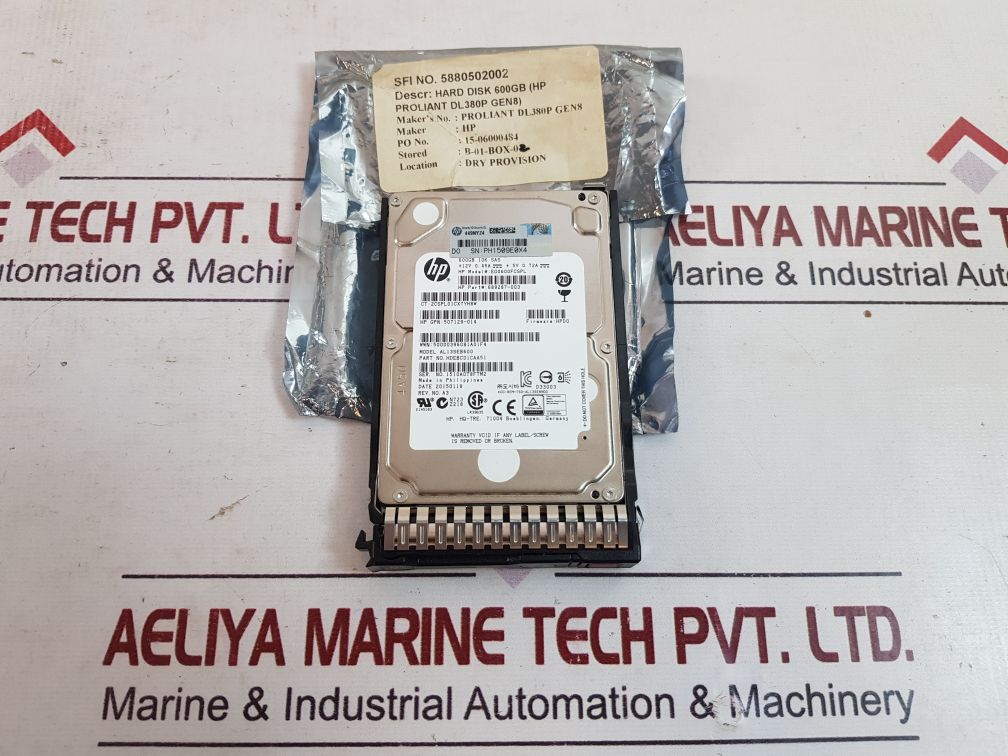 Hp Eg0600Fcspl Hard Drive 689287-003
