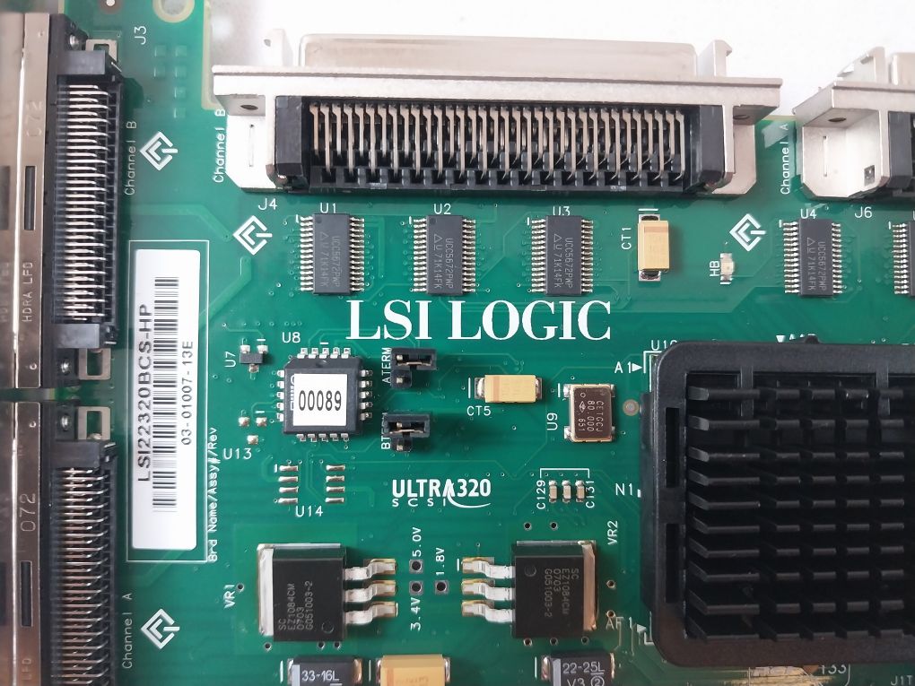 Lsi Logic Lsi22320Bcs-hp Ultra320 Dual Channel Scsi Adapter Module ...