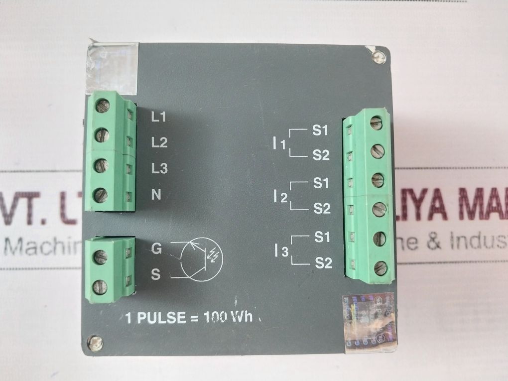 Hpl Socomec Ct-2M Electronic Kwh Meter 3 Phase