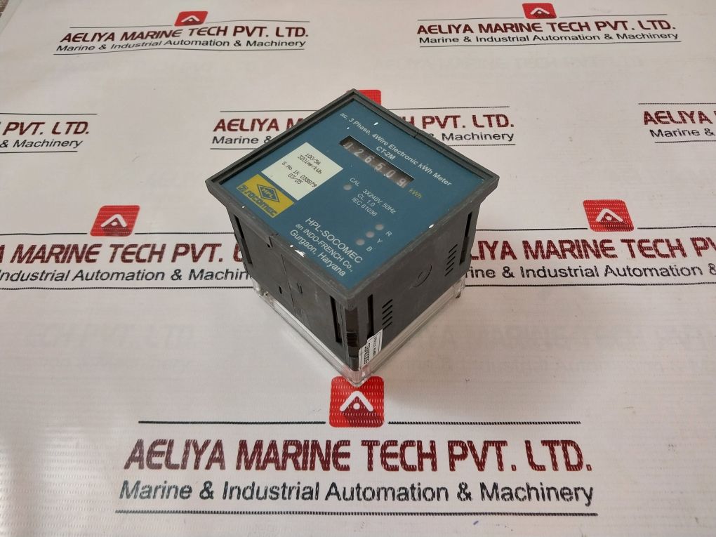 Hpl-socomec Ct-2M, 3 Phase 4Wire Electronic Kwh Meter