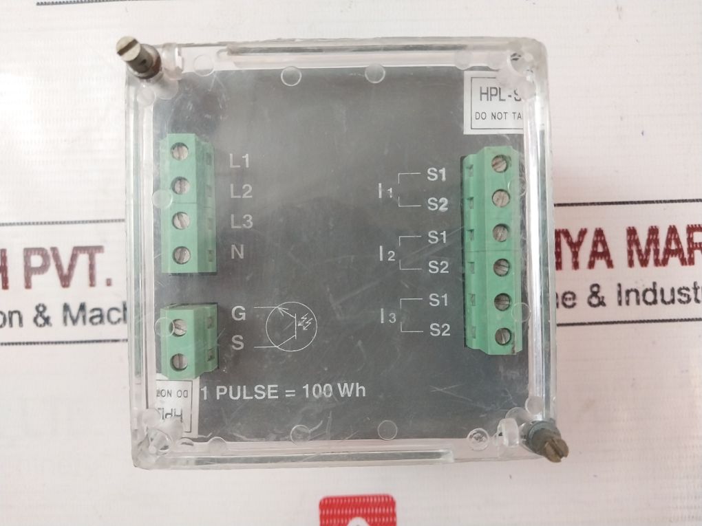 Hpl-socomec Ct-2M, 3 Phase 4Wire Electronic Kwh Meter