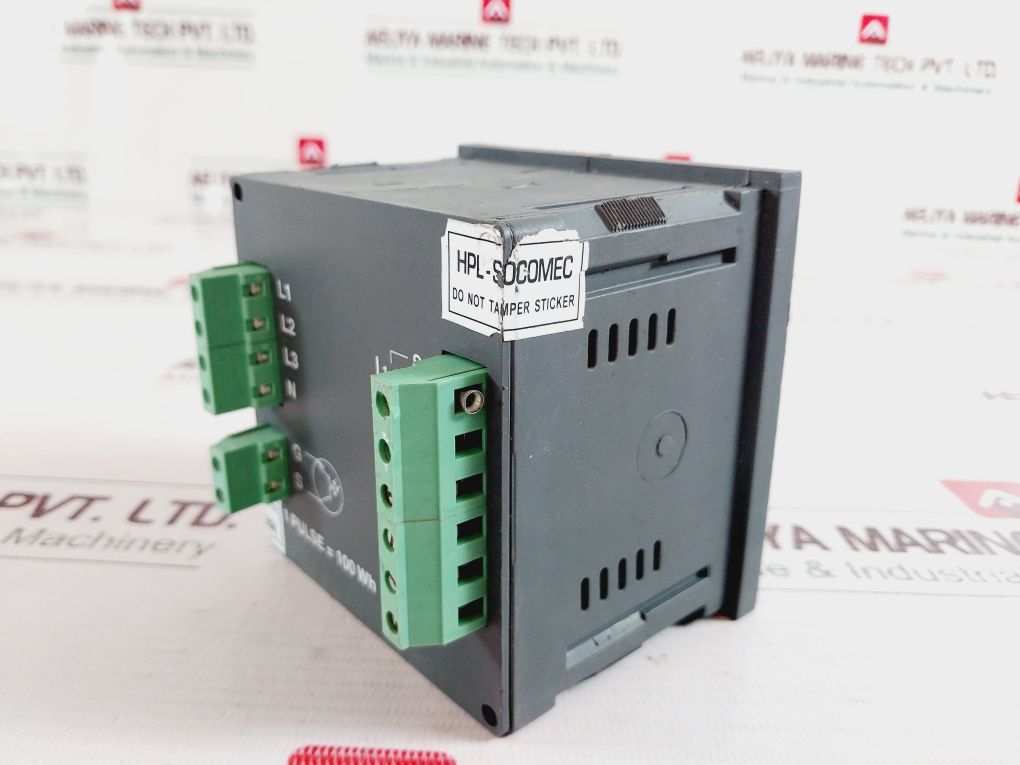 Hpl-socomec Ct-2M Ac, 3 Phase, 4 Wire Electronic Kwh Meter 3X240V 50Hz
