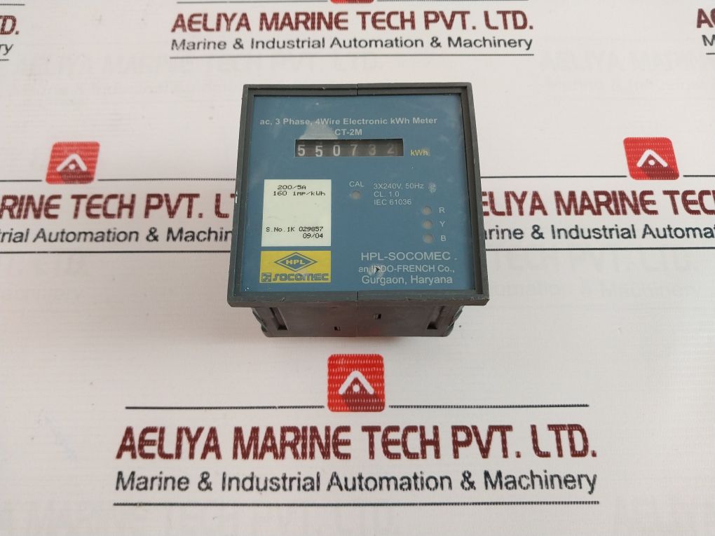 Hpl-socomec Ct-2M Electronic Kwh Meter