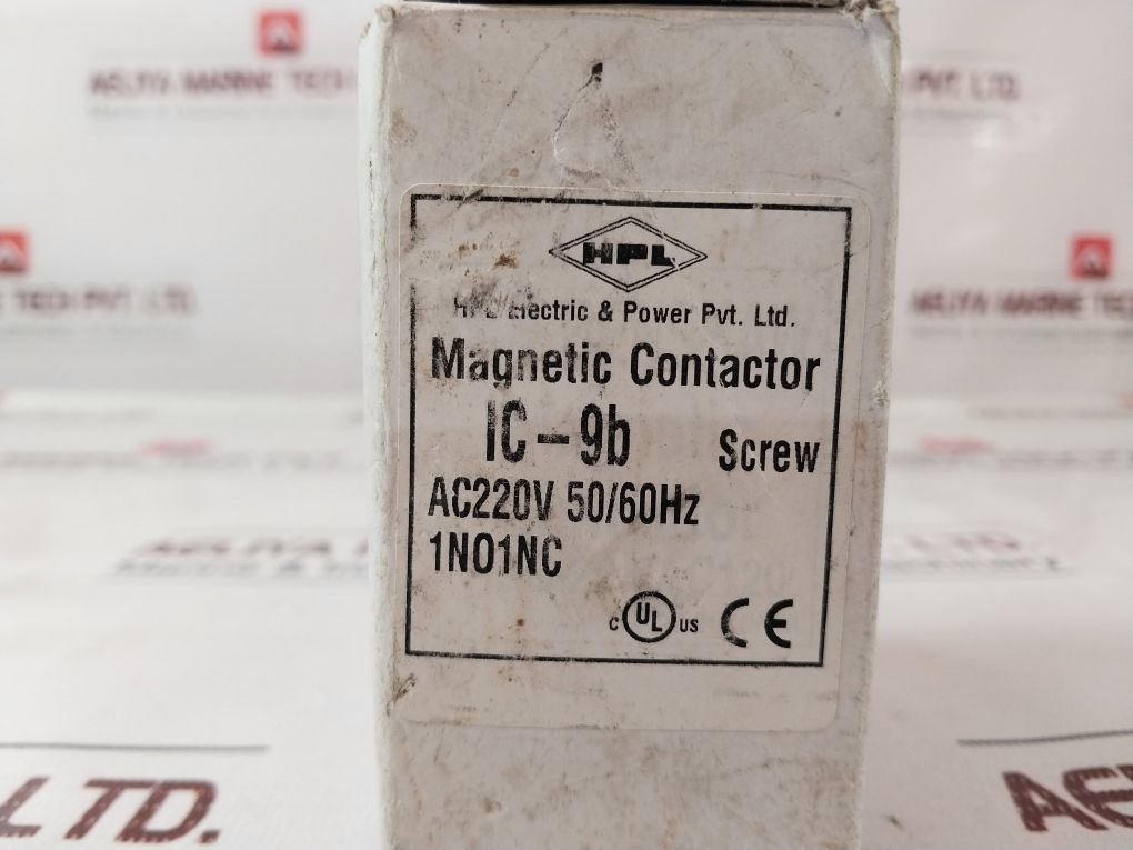 Hpl Ic-9B Magnetic 3 Pole Contactor