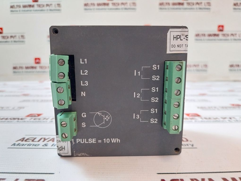 Hpl Socomec Ct-2M 3 Phase 4 Wire Electronic Kwh Meter 5A 3X240V 50Hz