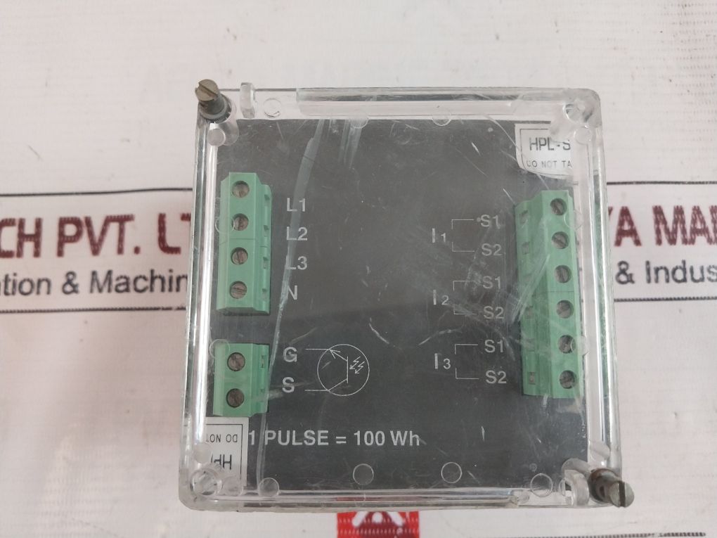 Hpl Socomec Ct-2M Ac,3 Phase 4 Wire Electronic Kwh Meter 200/5A