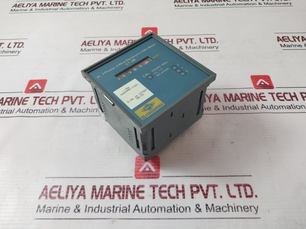 Hpl Socomec Ct-2M Electronic Kwh Meter 6400 Mp/Kwh
