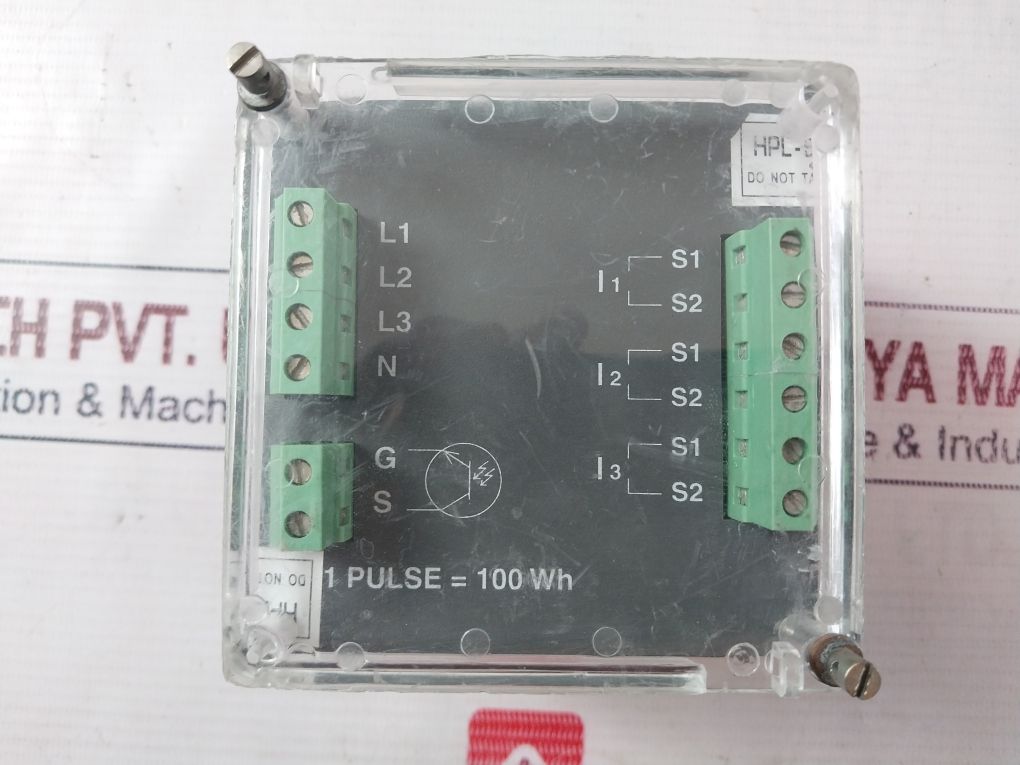 Hpl Socomec Ct-2M Electronic Kwh Meter 320Imp/Kwh