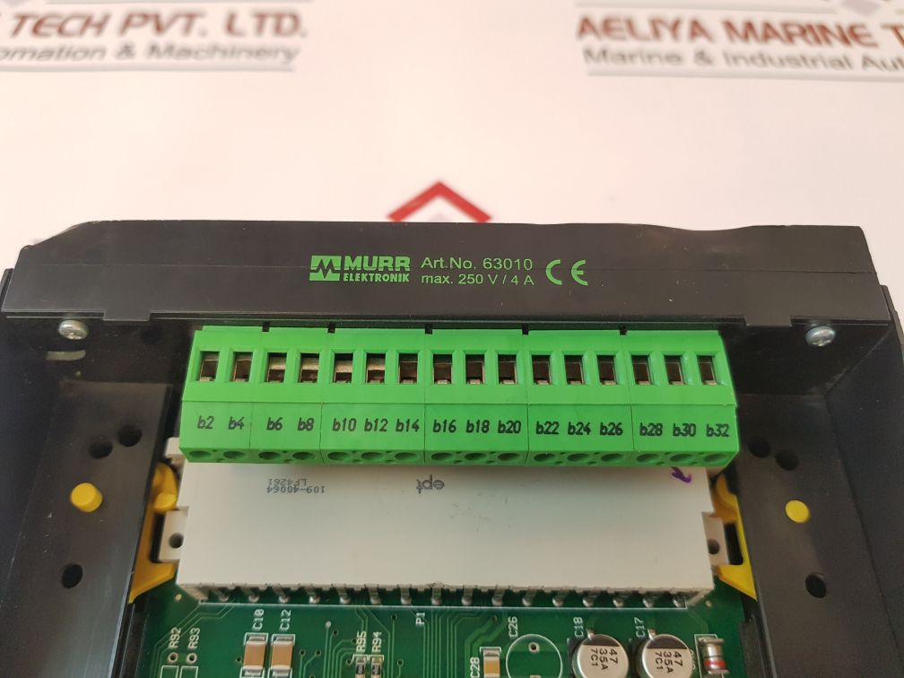 Hr Textron 86000109-103 Rev E Pcb Card With Murr Elektronik 63010