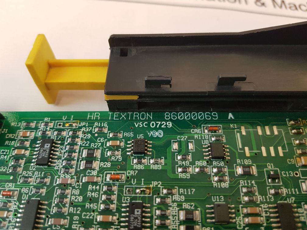 Hr Textron 86000109-103 Rev E Pcb Card With Murr Elektronik 63010