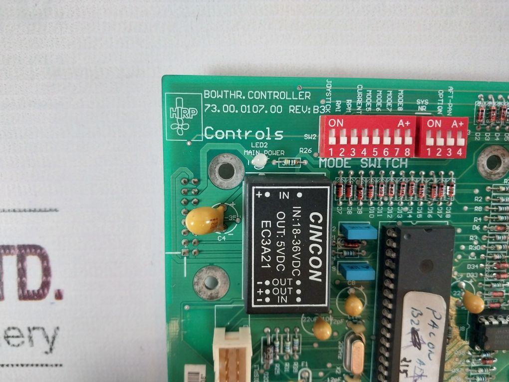 Hrp Controls 73.00.0107.00 Rev B3 Joystick Interface