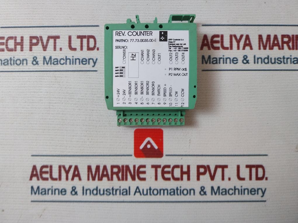 Hrp ControlsPhoenix Contact 77.73.0035.00-e Rev. Counter
