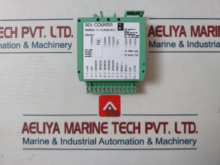 Hrp ControlsPhoenix Contact 77.73.0035.00-e Rev. Counter
