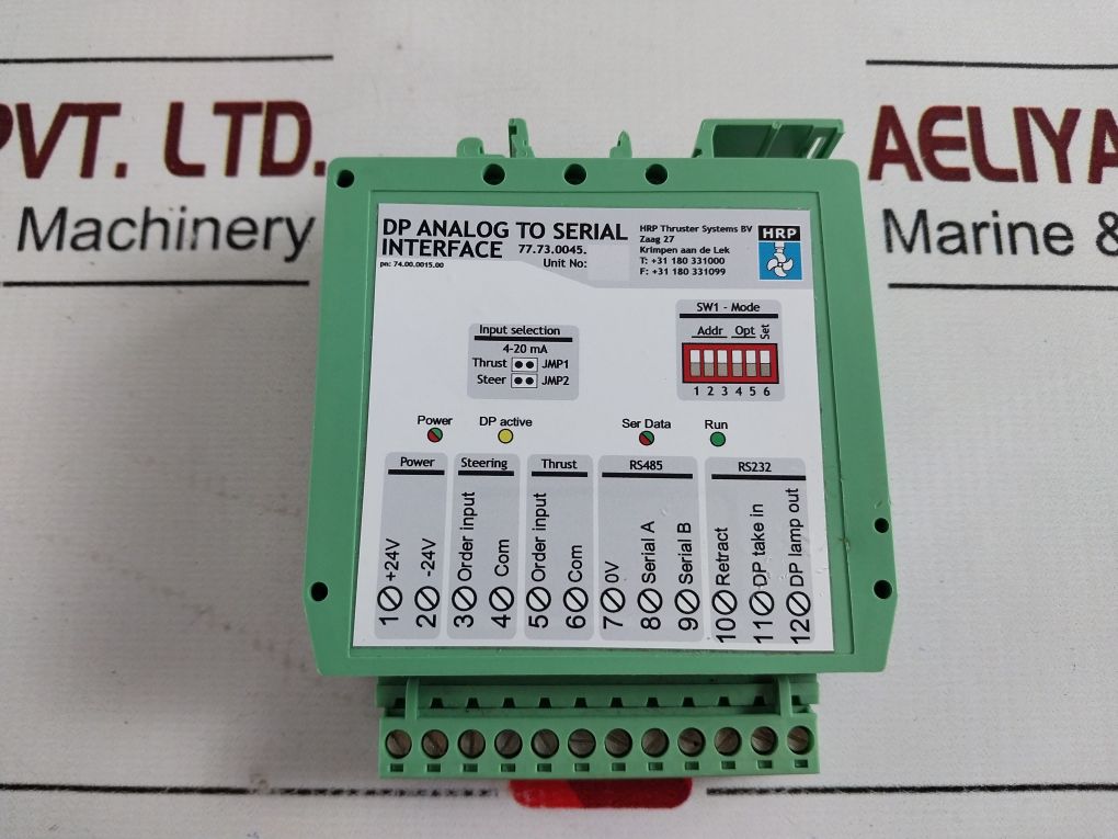 Hrp Thruster Systems 74.00.0015.00 Dp Analog To Serial Interface 24V