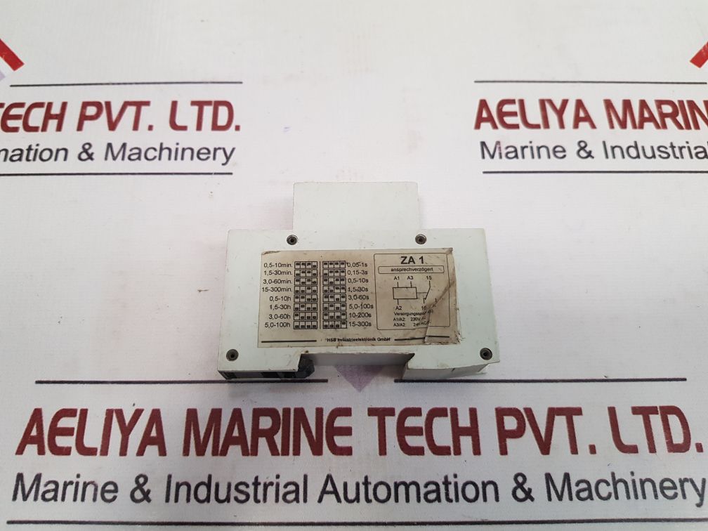 Hsb Industrieelektronik Za 1 Time Relay