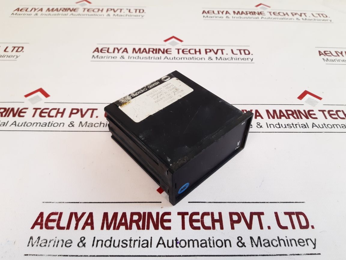 Hsiang Cheng Electric Mv-u-6 Voltage Panel Meter
