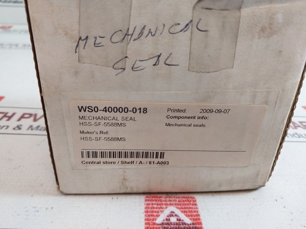 Hss-sf-5588Ms Mechanical Seal Set