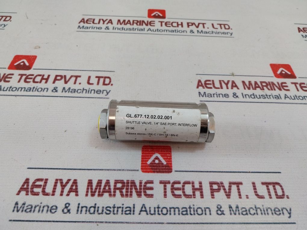 Ht-00365 Shuttle Valve 28196 Rev B
