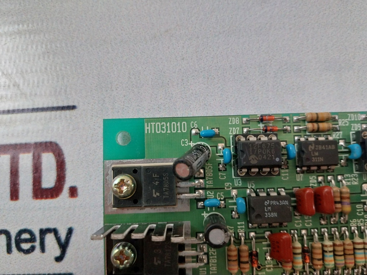 Ht031010 Printed Circuit Board 