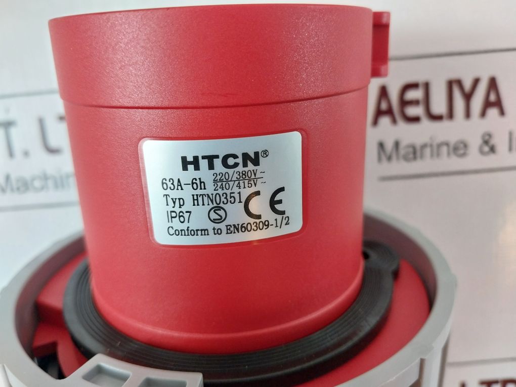 Htcn Htn0351 Industrial Plug 63A-6H