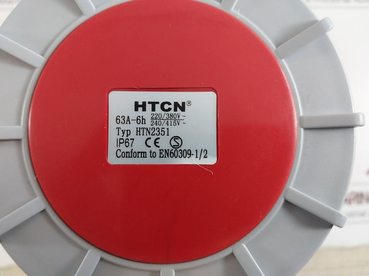 Htcn Htn2351 Industrial Plug Connector 63A-6H