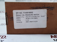 Huba Control 506.930A23101W Pressure Transmitter
