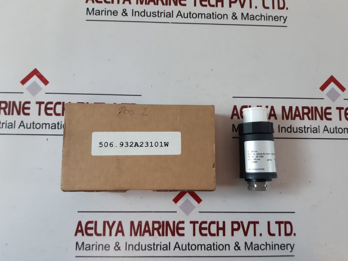 Huba Control 506.932A23101W Hp/Lp Pressure Controller
