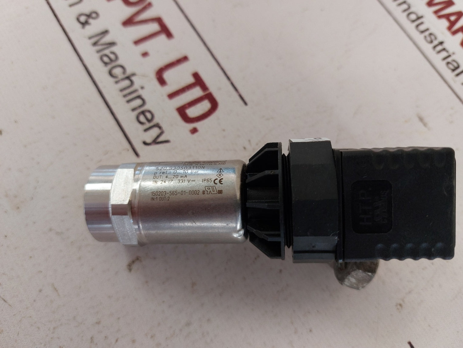 Huba Control 520.930S03110N Pressure Sensor