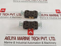 Lot Of 10X Hubbell Cr20 Brown Duplex Receptacle