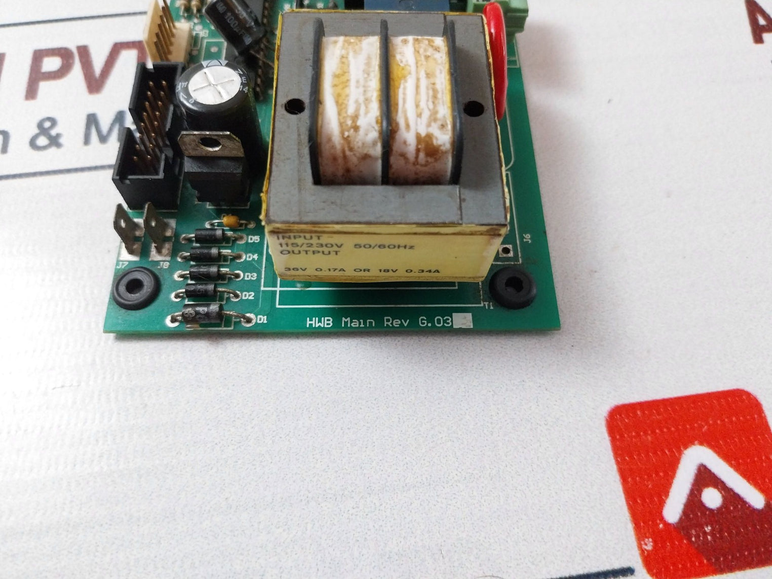 Hubbell E239245 Control Circuit Board 94V-0