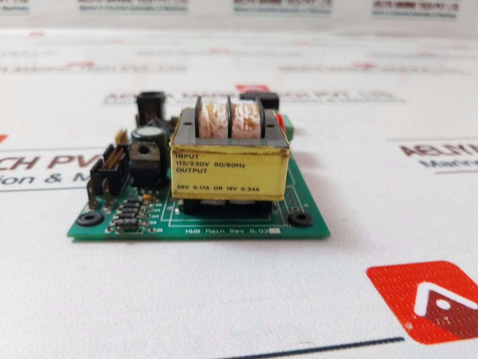 Hubbell E239245 Control Circuit Board 94V-0