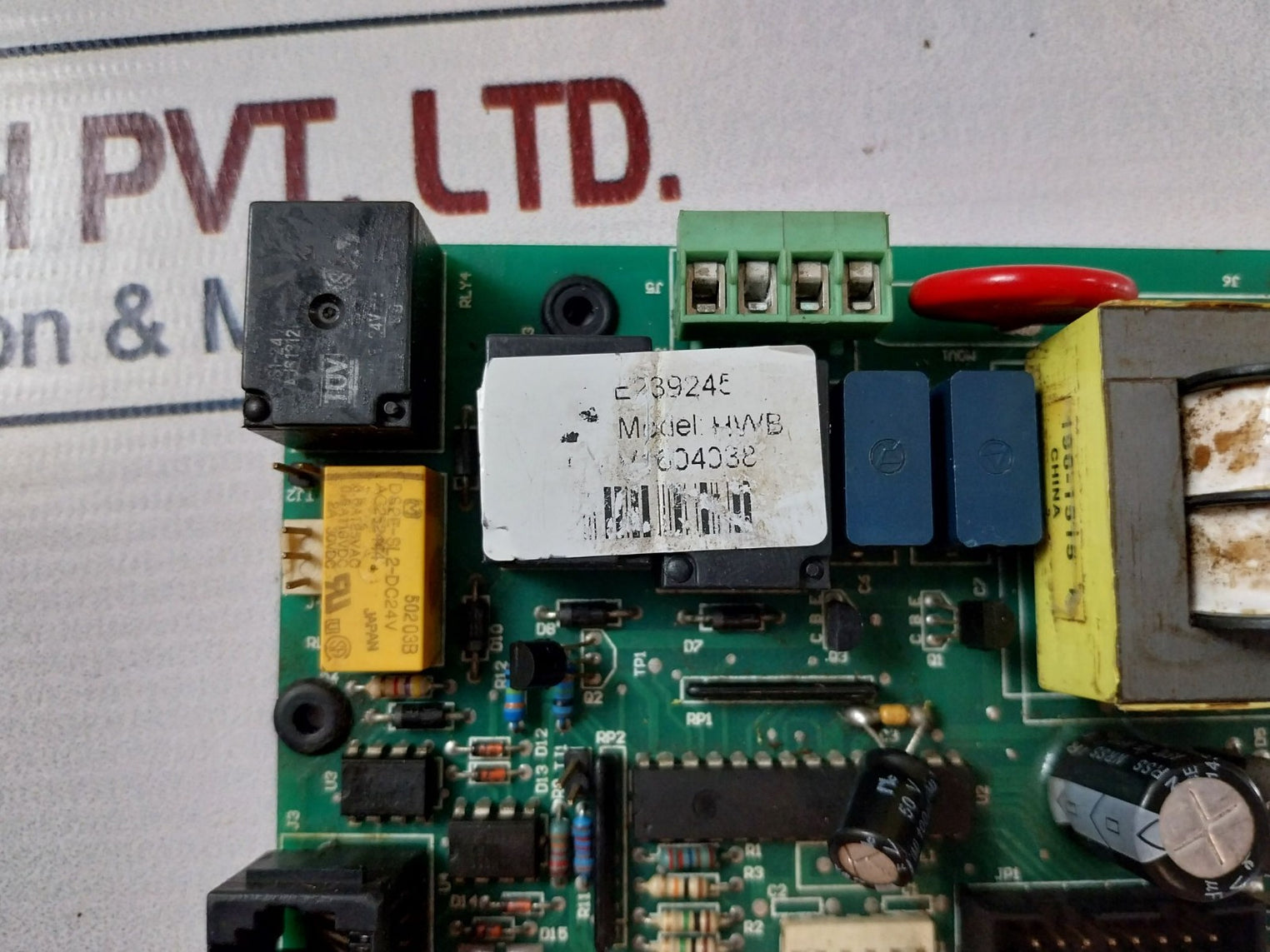 Hubbell E239245 Control Circuit Board 94V-0