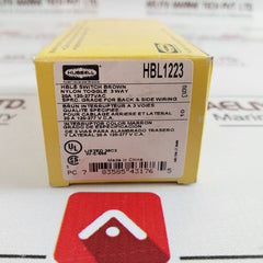 Hubbell Hbl1223 Toggle Wall Switch