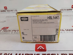 Lot Of 7X Hubbell Hbl1447 Straight Blade Elastogrip Plug