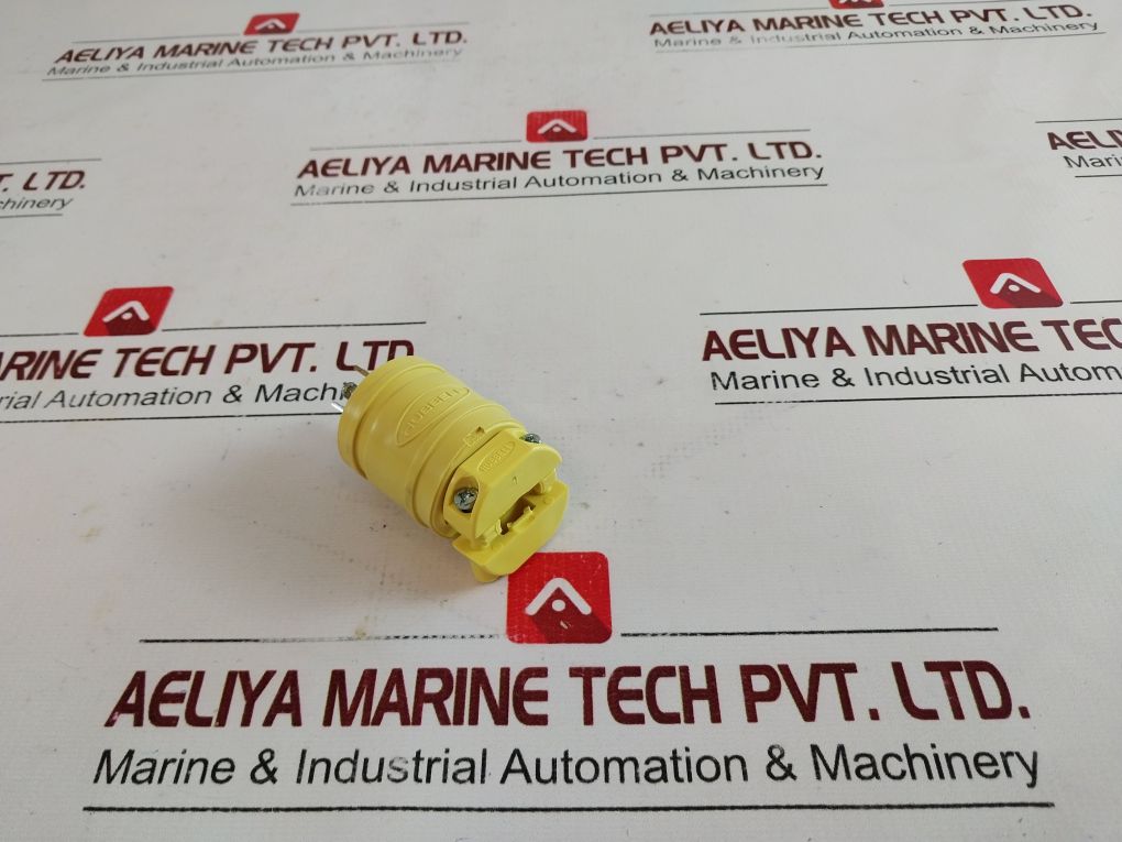 Lot Of 7X Hubbell Hbl1447 Straight Blade Elastogrip Plug