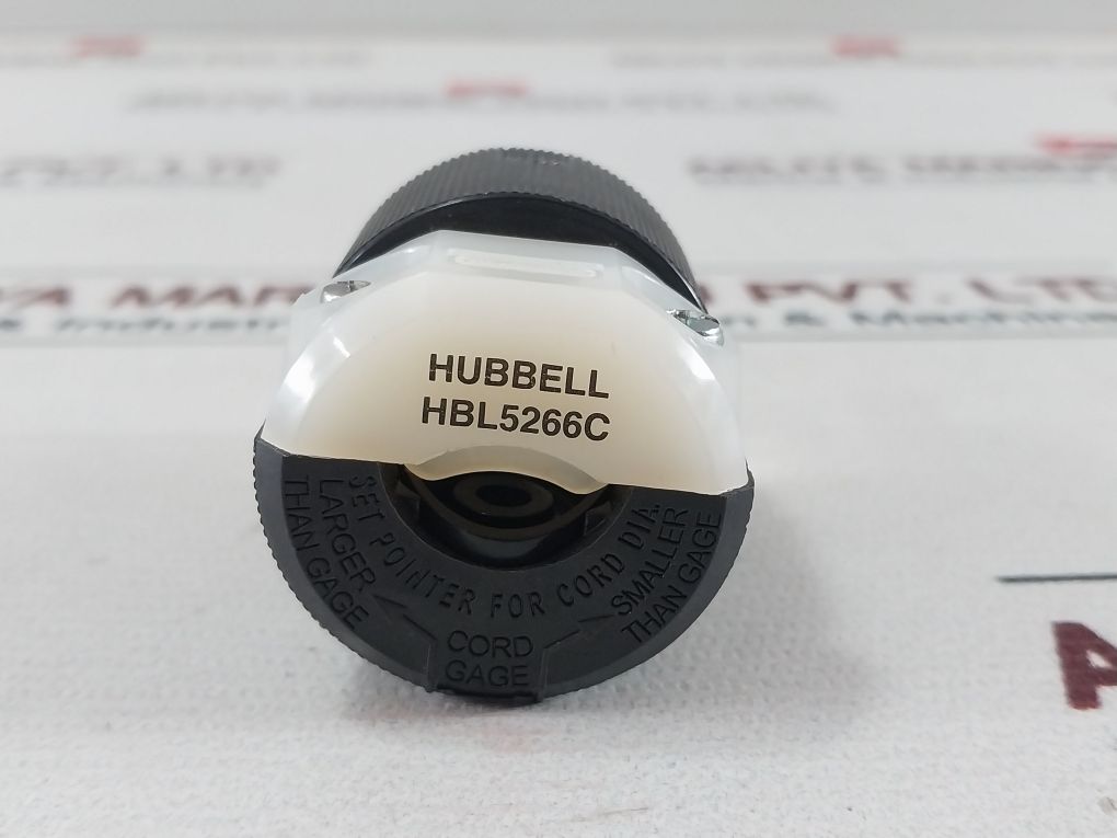 Hubbell Hbl5266C Power Entry Connector/Plug 15A. 125V