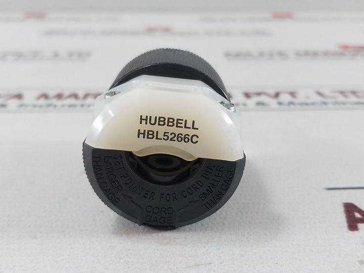 Hubbell Hbl5266C Power Entry Connector/Plug 15A. 125V