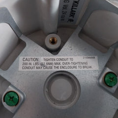 Hubbell Nv2Xg 3/4” Ceiling Mount Box Gray