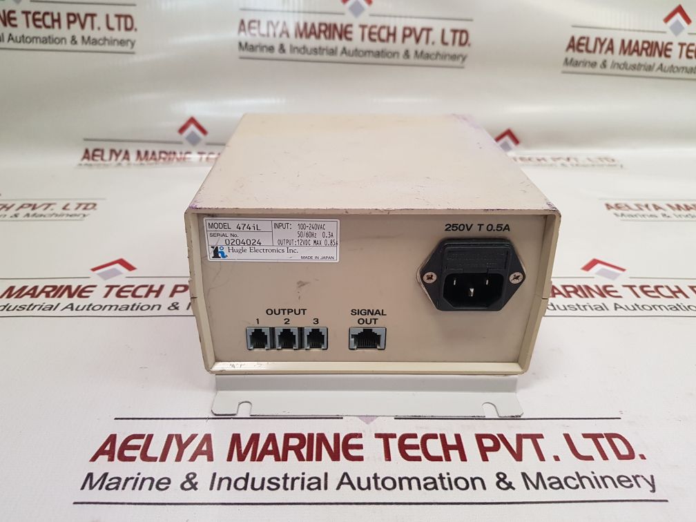 Hugle Electronics 474Il Ionization Controller Unit 100-240Vac 50/60Hz 0.3A