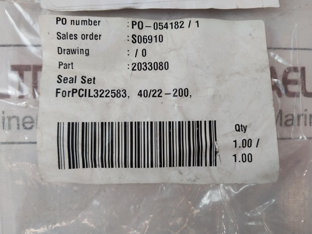 Huisman 2033080 Seal Set