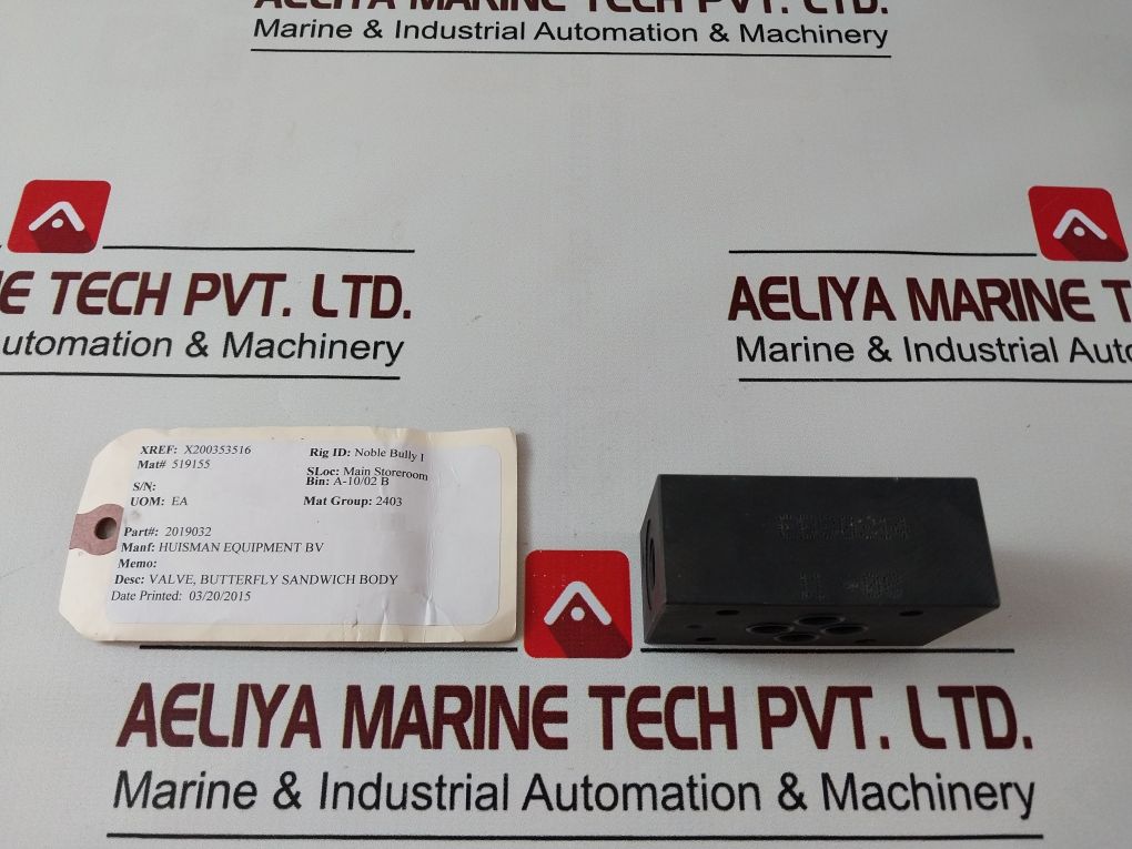 Huisman Eb30314 Butterfly Sandwich Body Valve