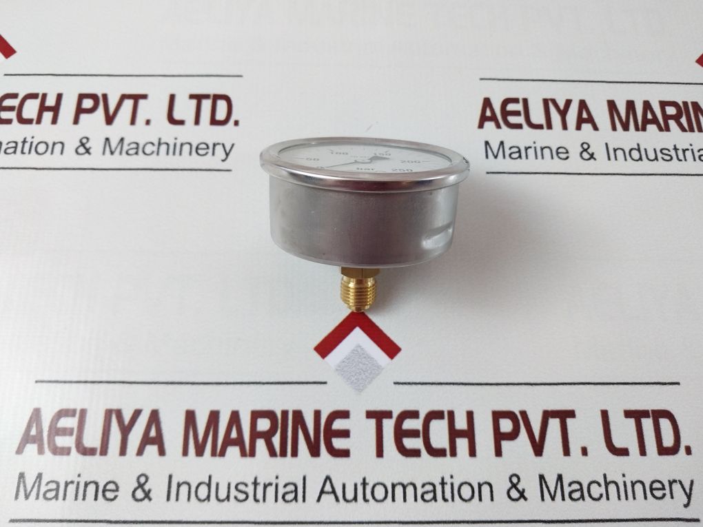 Huisman En 837-1 Cl. 1.6 Pressure Gauge 0-250 Bar Free Shipping