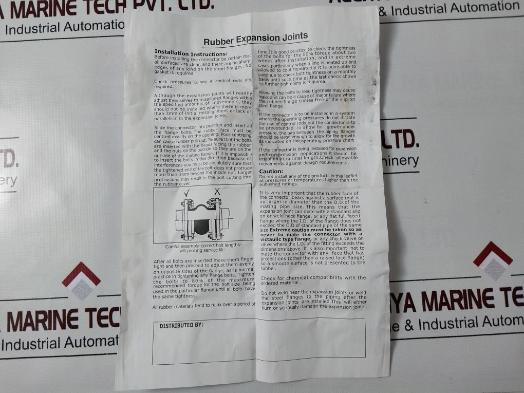 Huisman Dn65 Hydraulic Compensator Din Pn10 65Mm J