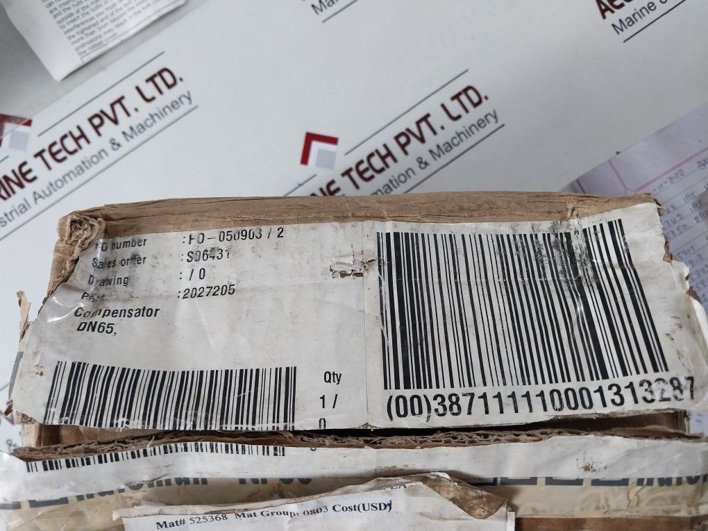 Huisman Dn65 Hydraulic Compensator Din Pn10 65Mm J