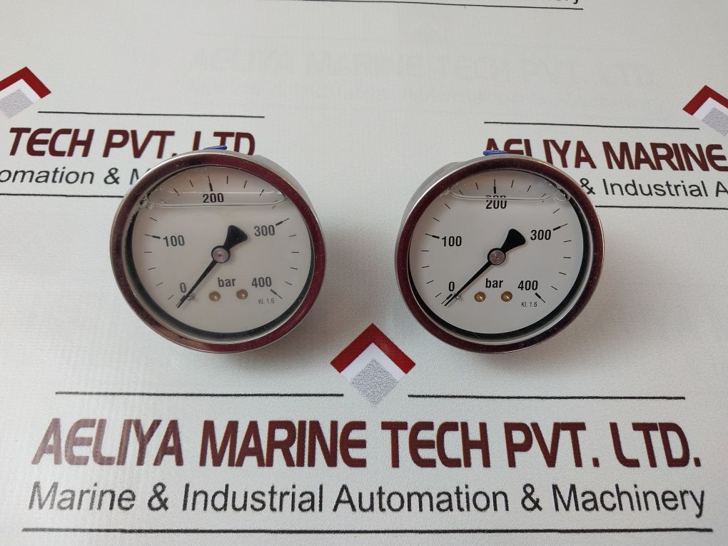 Huisman Kl.1.6 Pressure Gauge 0-400 Bar