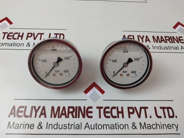 Huisman Kl.1.6 Pressure Gauge 0-400 Bar