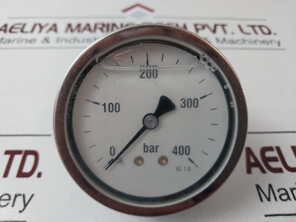 Huisman Kl.1.6 Pressure Gauge 0-400 Bar